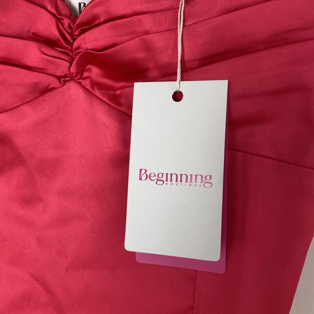 Beginning Boutique HOCO Honey Pink Mini Dress - Size‎ 2 NWT (sold out online) - Picture 11 of 17